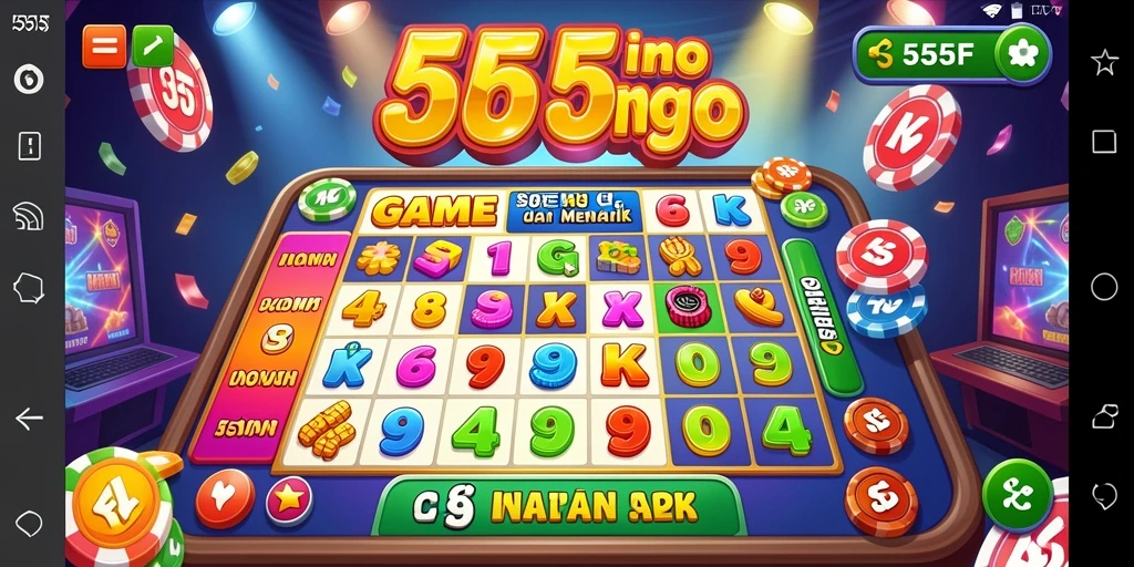 Tampilan gameplay Bingo yang seru dan interaktif.