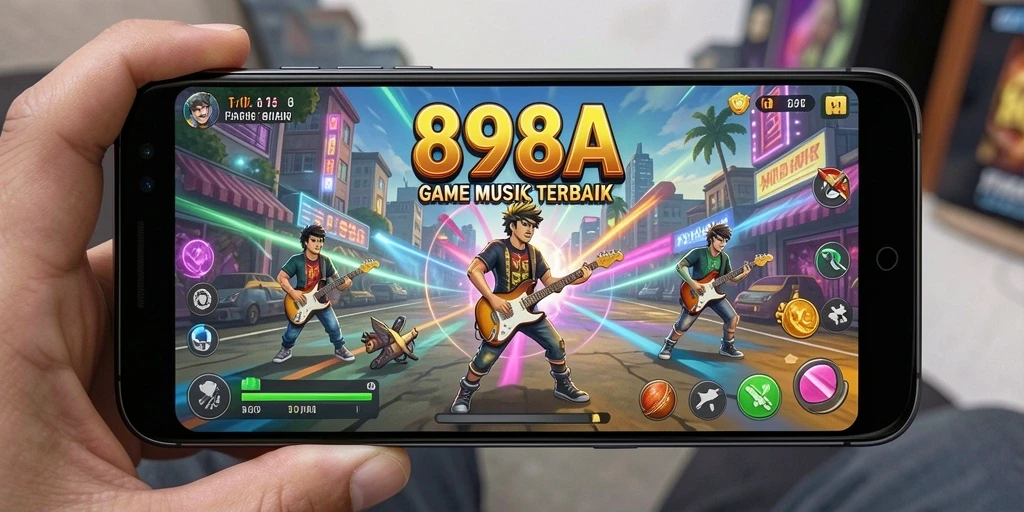 Tampilan gameplay menarik dan interaktif dari 898A yang menyenangkan.