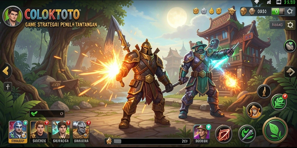 Tampilan gameplay menarik dari COLOKTOTO dengan banyak strategi.
