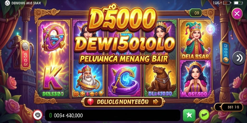 Gameplay slot yang seru dan menarik di DEWI5000.
