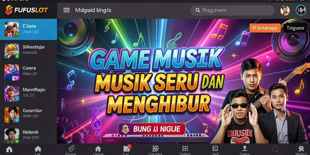 Tampilan gameplay FUFUSLOT yang menarik dan interaktif.