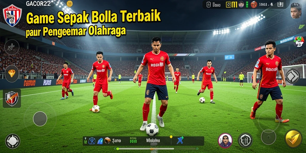 Screenshot gameplay GACOR22 yang menunjukkan momen seru di lapangan.