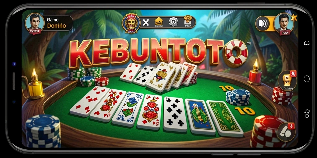 Tampilan gameplay seru KEBUNTOTO yang menantang.