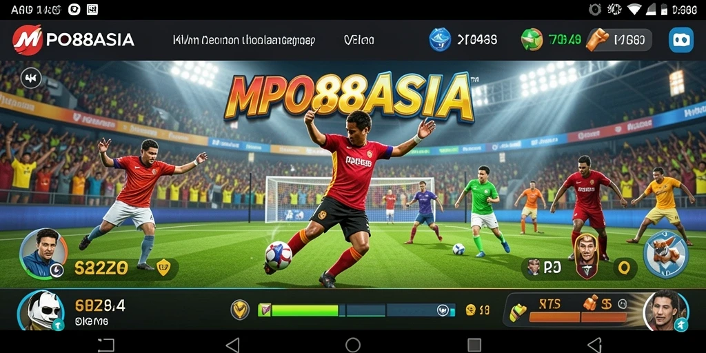 Menggambarkan gameplay seru dan interaktif dari MPO88ASIA.