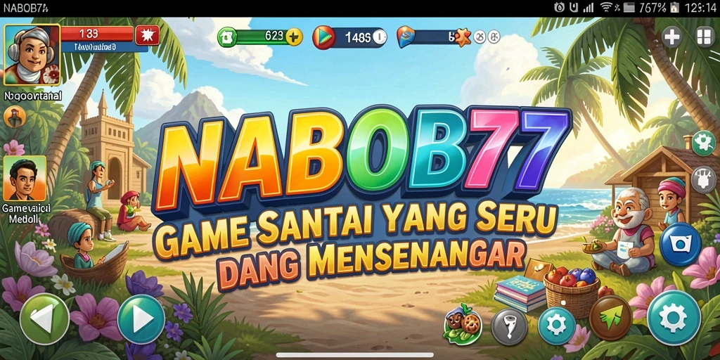 Tampilan gameplay seru NABOB77 dengan tantangan menarik.