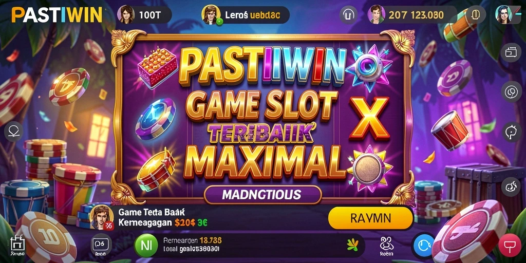 Tampilan gameplay Slot yang mendebarkan di PASTIWIN.