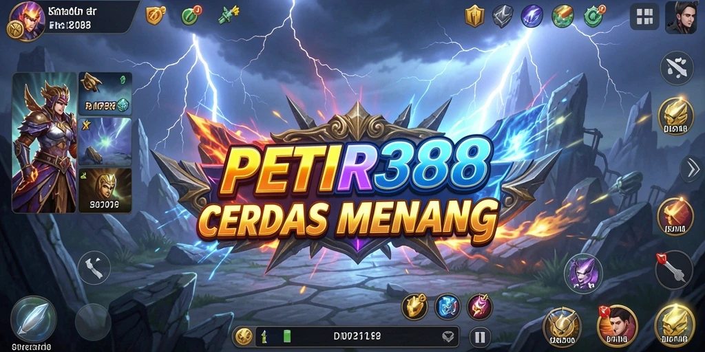 Tampilan gameplay menarik dari PETIR388 dengan strategi mendebarkan.