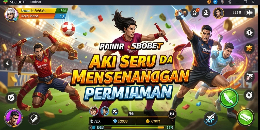 Tampilan aksi seru dalam SBOBET dengan pertarungan yang mendebarkan.