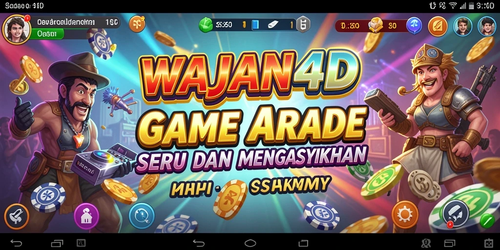 Gameplay seru dan menantang di WAJAN4D.